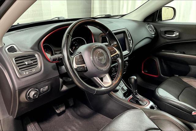 used 2021 Jeep Compass car, priced at $17,990