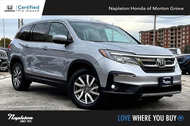 used 2021 Honda Pilot car, priced at $27,995