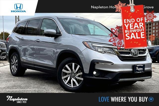 used 2021 Honda Pilot car, priced at $26,811