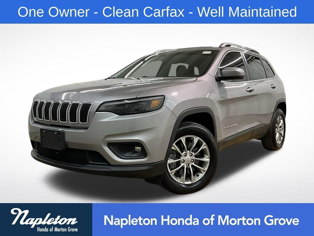 used 2021 Jeep Cherokee car, priced at $14,700