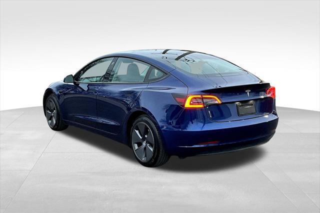 used 2023 Tesla Model 3 car, priced at $26,795