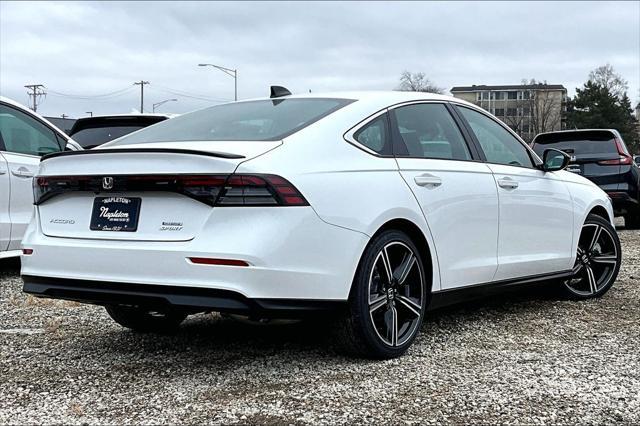 new 2025 Honda Accord Hybrid car, priced at $35,205