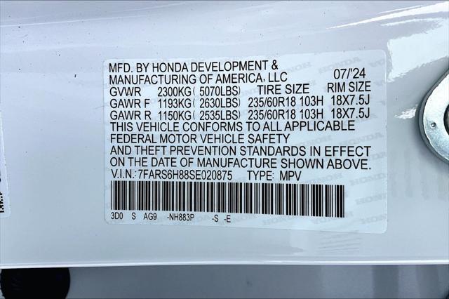 new 2025 Honda CR-V Hybrid car, priced at $40,955