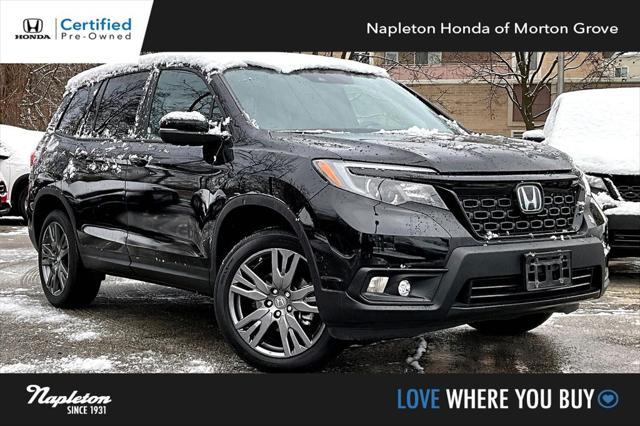 used 2021 Honda Passport car, priced at $29,495