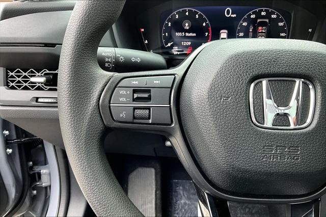 new 2025 Honda Accord car, priced at $32,165