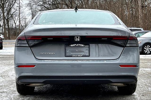new 2025 Honda Accord car, priced at $32,165