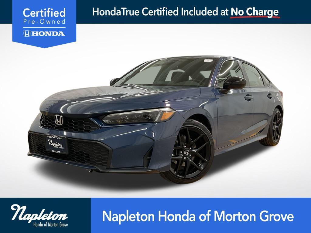 used 2025 Honda Civic Hybrid car, priced at $28,160