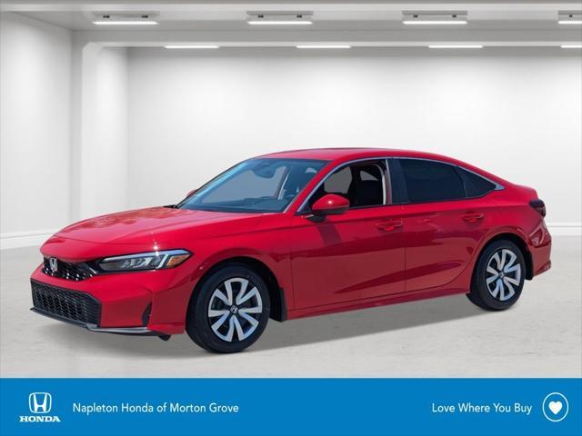 new 2025 Honda Civic car, priced at $25,400
