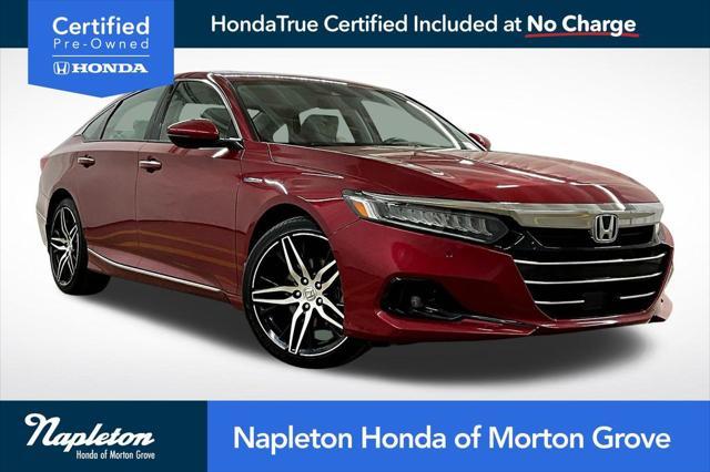 used 2021 Honda Accord Hybrid car, priced at $28,900