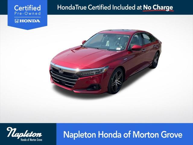 used 2021 Honda Accord Hybrid car, priced at $28,900