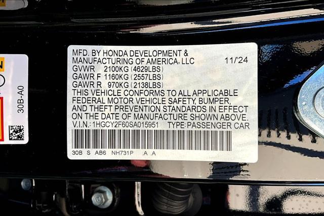 new 2025 Honda Accord Hybrid car