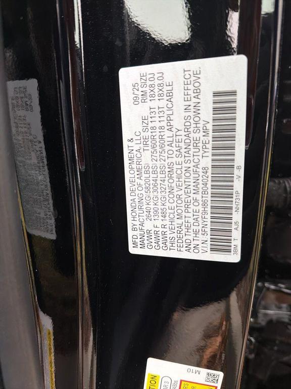 new 2026 Honda Passport car, priced at $56,290