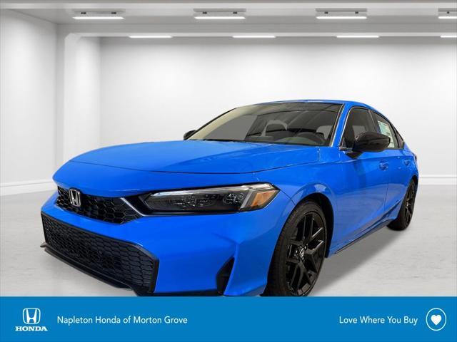 new 2025 Honda Civic car, priced at $29,055