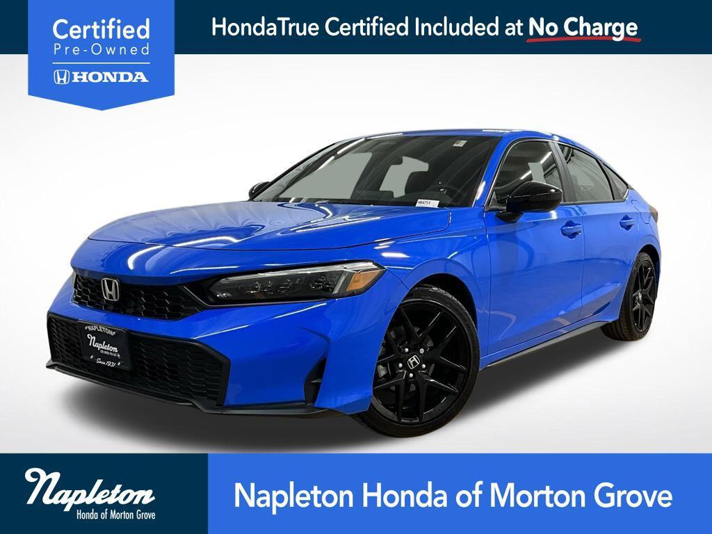 used 2025 Honda Civic car, priced at $27,900