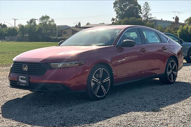 new 2024 Honda Accord Hybrid car, priced at $34,445