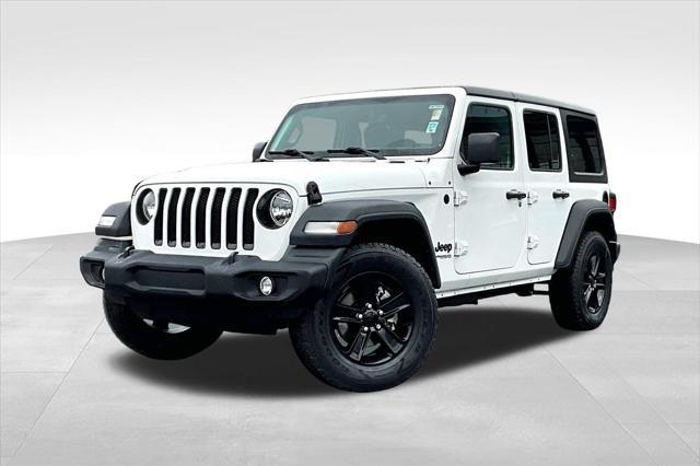 used 2021 Jeep Wrangler Unlimited car, priced at $21,995