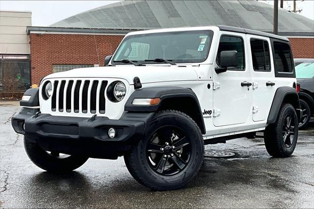 used 2021 Jeep Wrangler Unlimited car, priced at $18,800