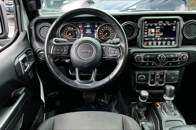 used 2021 Jeep Wrangler Unlimited car, priced at $18,800