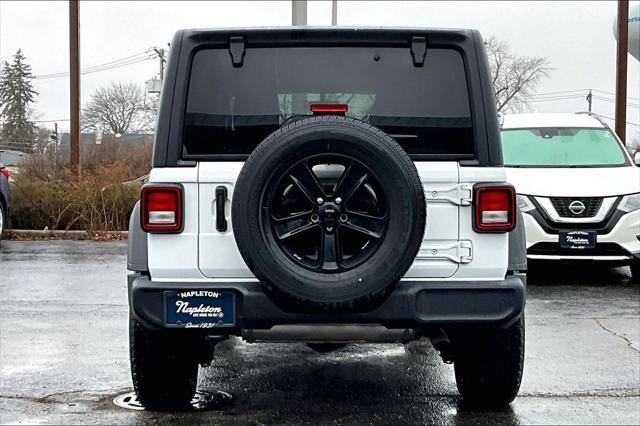 used 2021 Jeep Wrangler Unlimited car, priced at $18,800