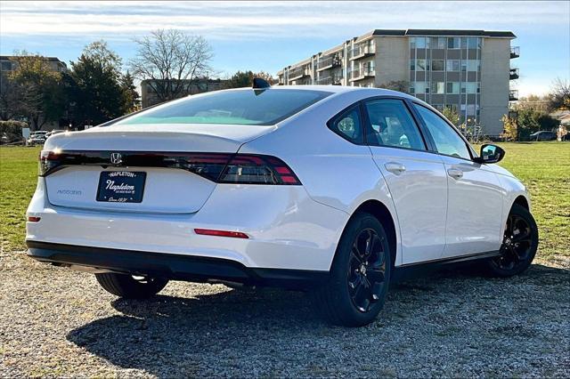 new 2025 Honda Accord car, priced at $32,165