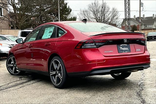 new 2025 Honda Accord Hybrid car, priced at $35,205