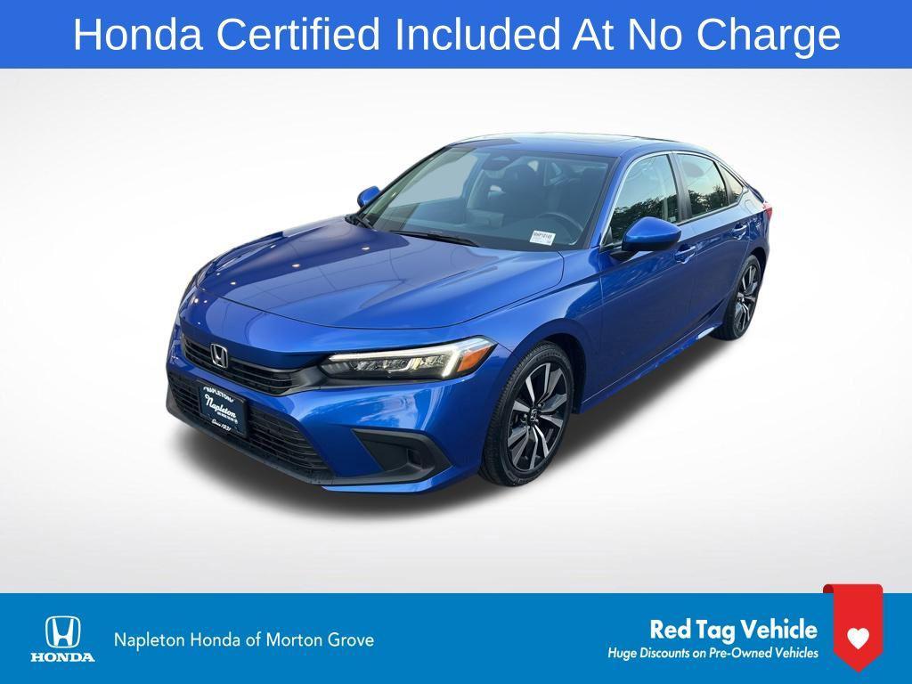 used 2022 Honda Civic car, priced at $21,690