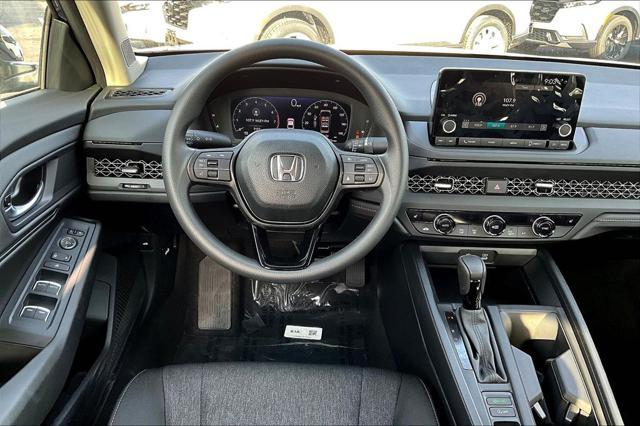 new 2025 Honda Accord car, priced at $31,710