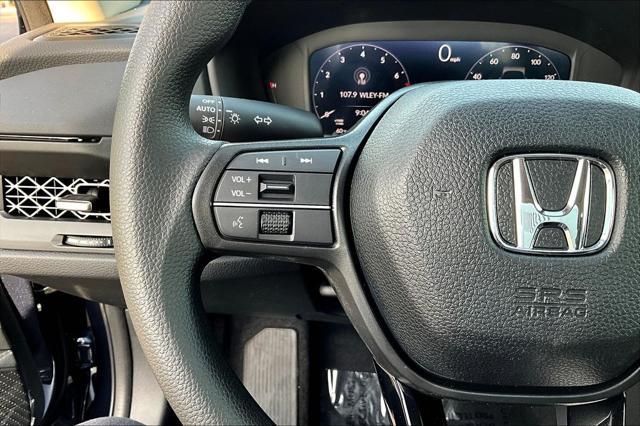 new 2025 Honda Accord car, priced at $31,710