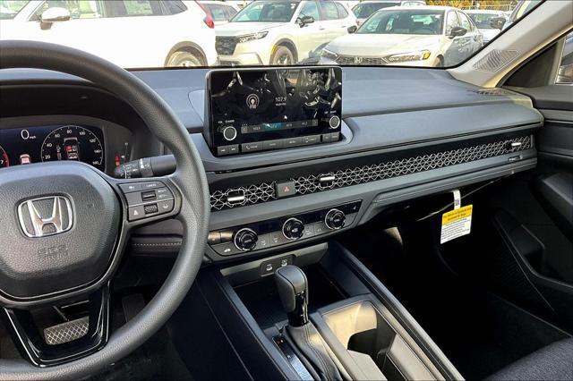 new 2025 Honda Accord car, priced at $31,710