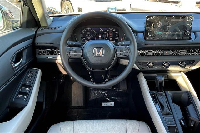 new 2025 Honda Accord car, priced at $31,710