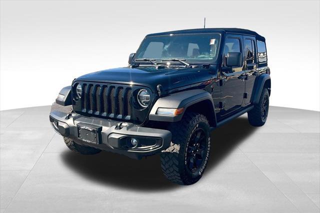 used 2021 Jeep Wrangler car, priced at $30,603