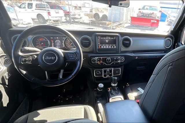 used 2021 Jeep Wrangler car, priced at $30,603