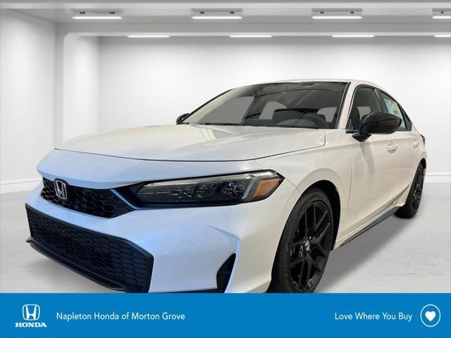 new 2025 Honda Civic car, priced at $29,055