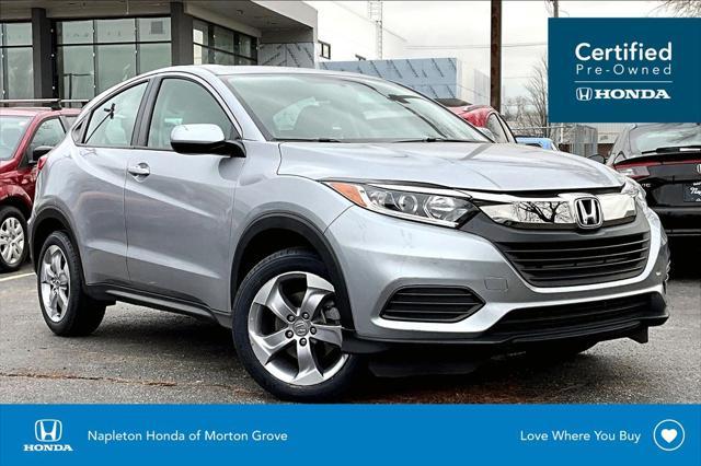 used 2021 Honda HR-V car, priced at $19,295