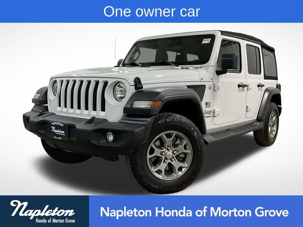 used 2020 Jeep Wrangler Unlimited car, priced at $26,931