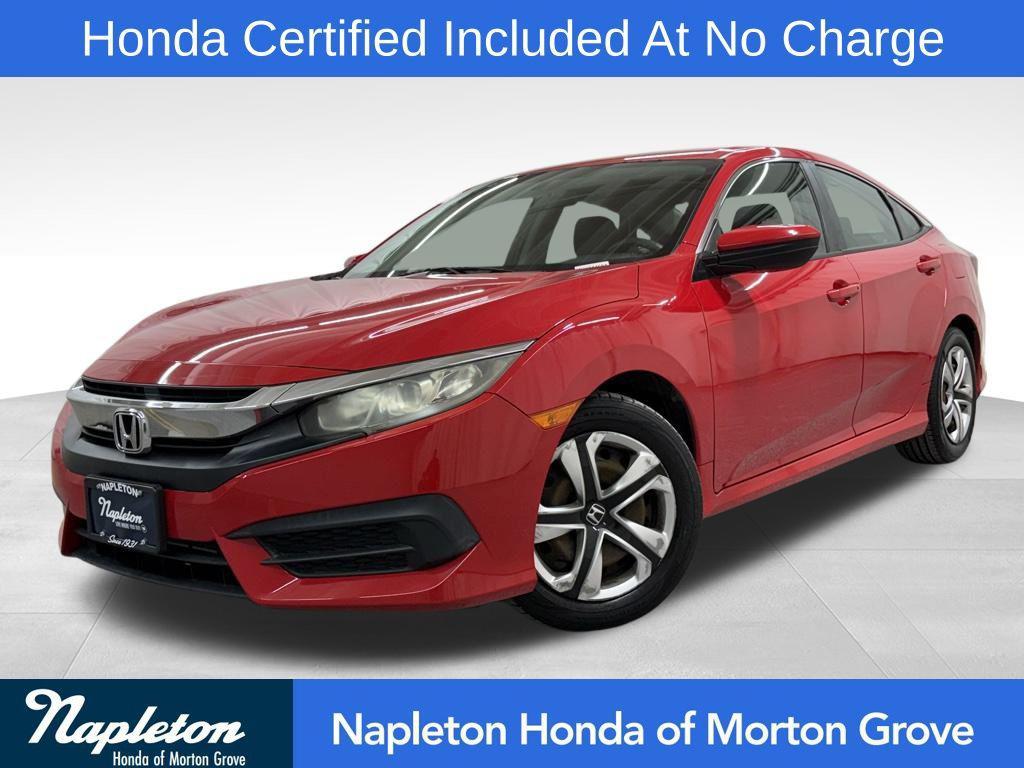 used 2016 Honda Civic car, priced at $14,390