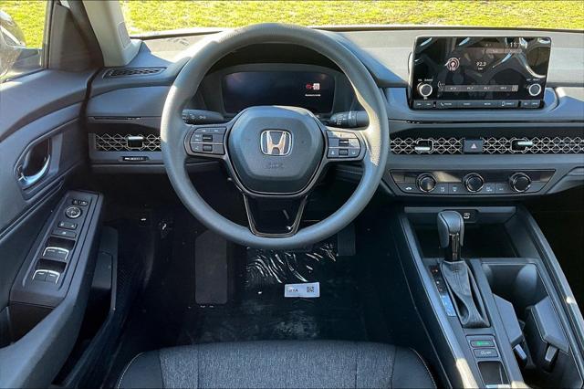 new 2025 Honda Accord car, priced at $32,110