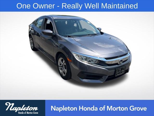 used 2018 Honda Civic car, priced at $18,690