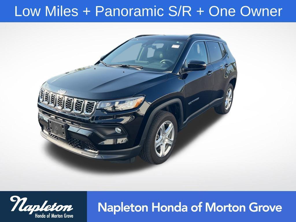 used 2024 Jeep Compass car, priced at $22,730