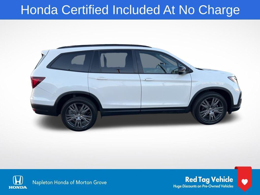 used 2022 Honda Pilot car, priced at $27,990