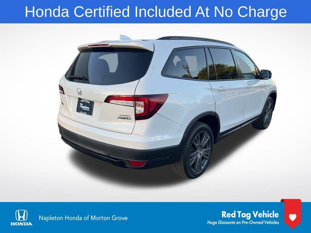 used 2022 Honda Pilot car, priced at $27,990