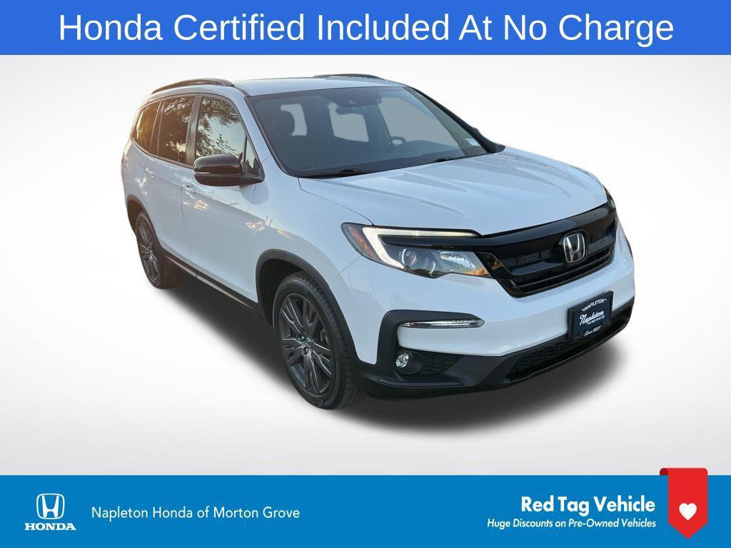used 2022 Honda Pilot car, priced at $27,990