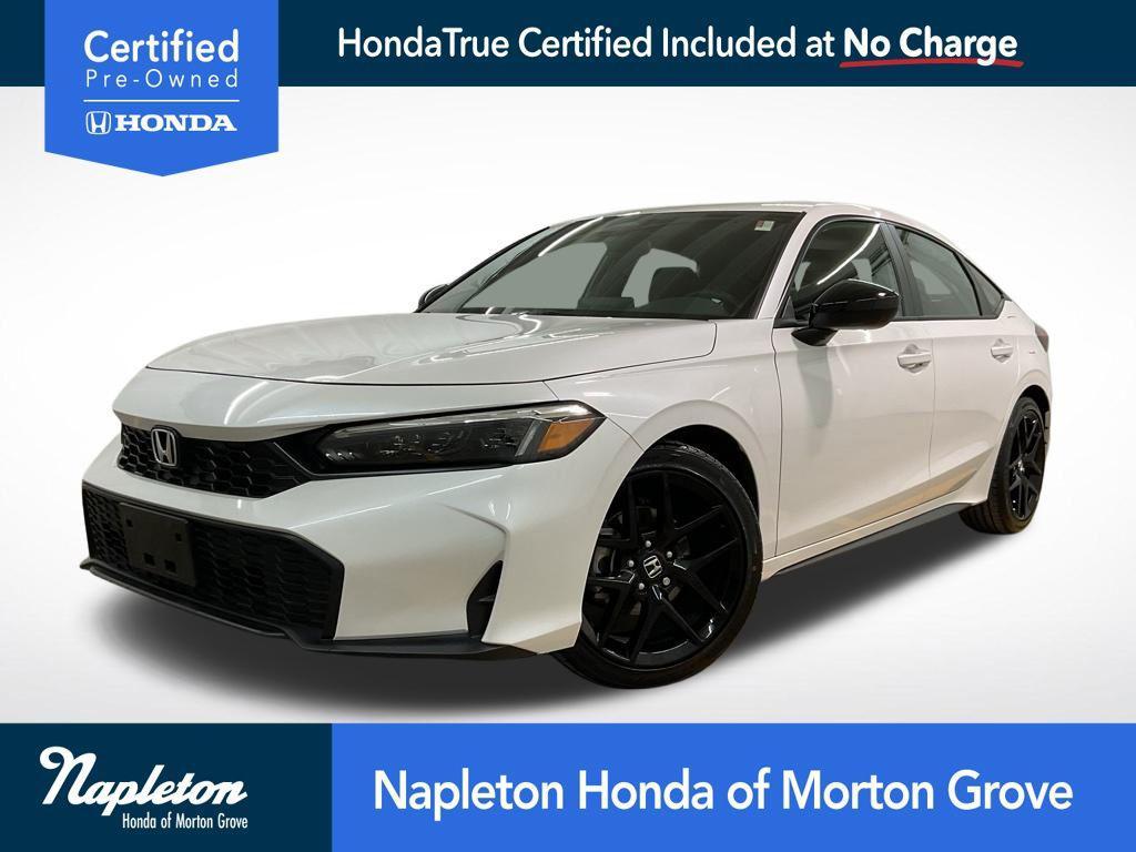 used 2025 Honda Civic car, priced at $24,900