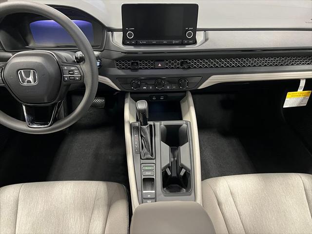 new 2025 Honda Accord car, priced at $29,445