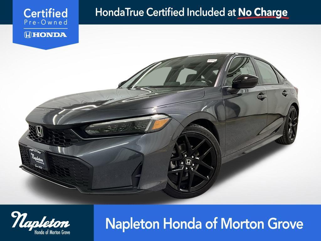 used 2025 Honda Civic car, priced at $25,490