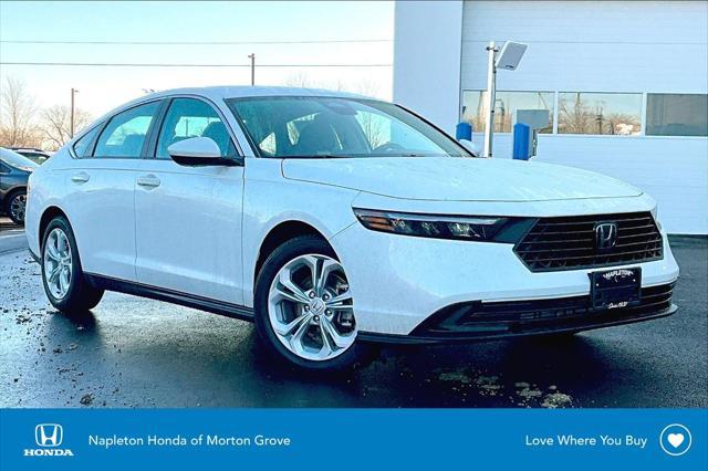 new 2025 Honda Accord car, priced at $29,900