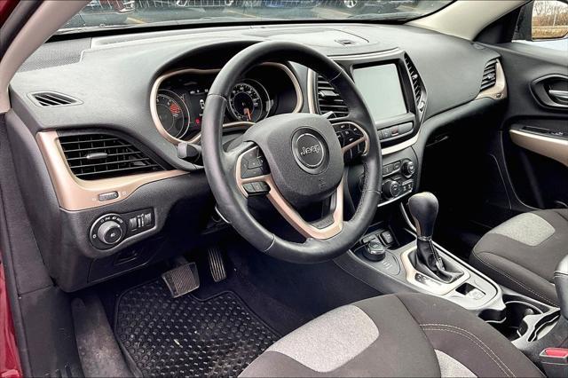 used 2018 Jeep Cherokee car, priced at $15,448