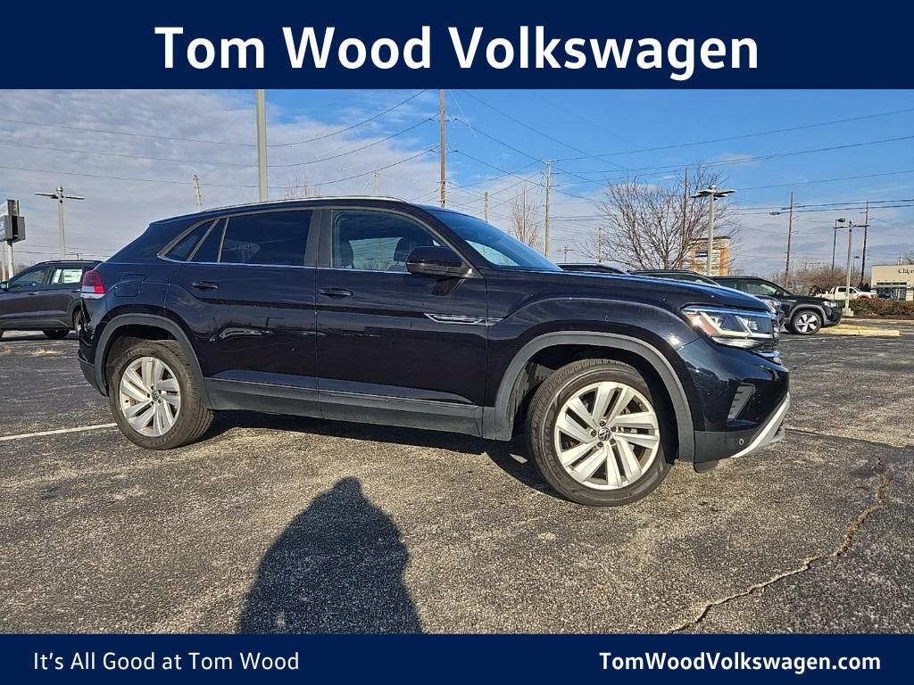 used 2021 Volkswagen Atlas Cross Sport car, priced at $27,995