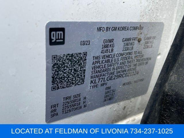 used 2024 Chevrolet Trax car, priced at $22,990