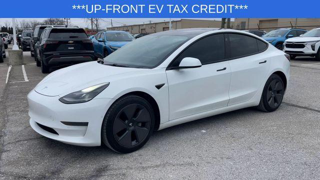 used 2021 Tesla Model 3 car, priced at $19,990